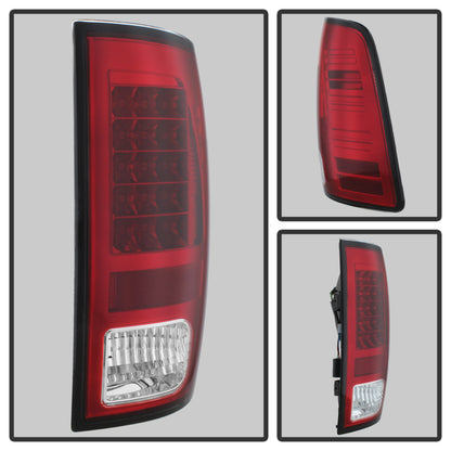 Spyder Dodge Ram 1500 13-14 13-14 LED Tail Lights LED Model only - Red Clear ALT-YD-DRAM13-LED-RC 5077547 5077547 User 1