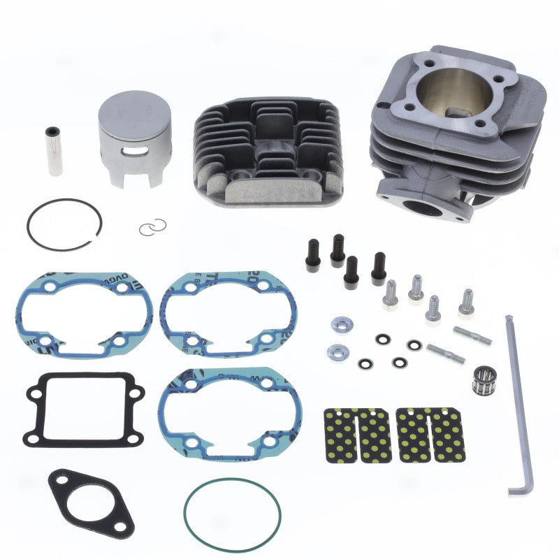 Athena Garelli SR 50 Bore 47.6mm Bore Pin 10mm Bore Flat Head Piston Big Bore Cylinder Kit w/Head P400485100089 P400485100089 Photo - Primary