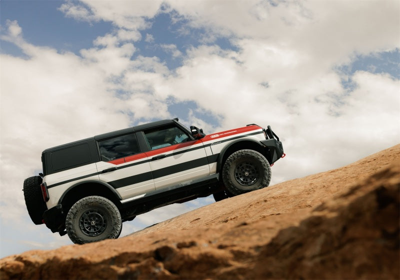 Ford Racing 21-24 Bronco 17in x 8.5in Matte Black Wheel Kit M-1007K-P1785MB M-1007K-P1785MB Photo - Mounted