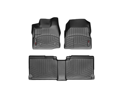 WeatherTech 2015 Chevrolet Equinox Front And Rear Floorliner - Black 443461-442712 Photo - Primary