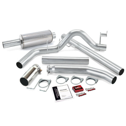 Banks Power 02 Dodge 5.9L Ext Cab Git-Kit - SS Single Exhaust w/ Chrome Tip 49362 49362 Photo - Primary