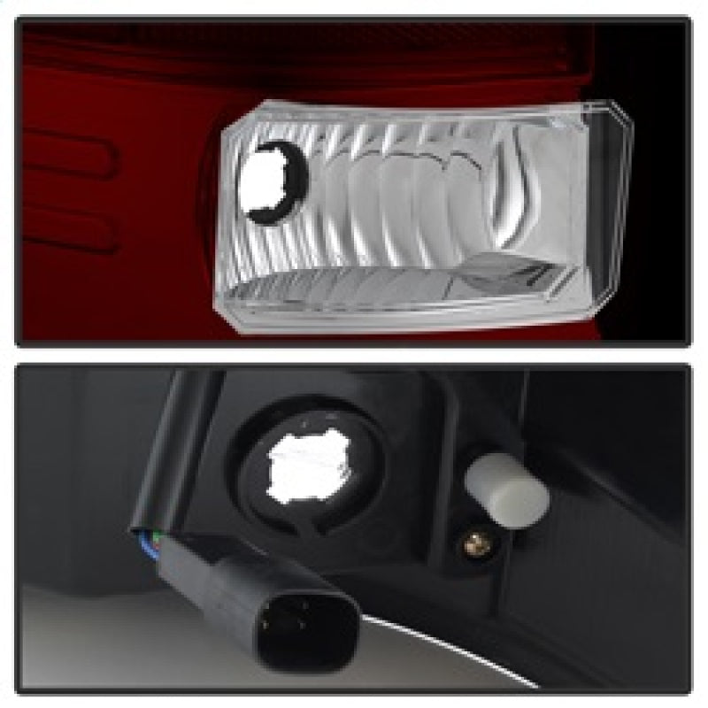 Spyder GMC Sierra 2016-2017 Light Bar LED Tail Lights - Red Clear ALT-YD-GS16-LED-RC 5083807 5083807 Photo - Unmounted