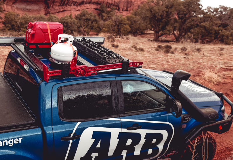ARB Base Rack Mount Kit w/ Deflector For Base Rack 1770060 / 1770070 17940050 17940050 Photo - Mounted