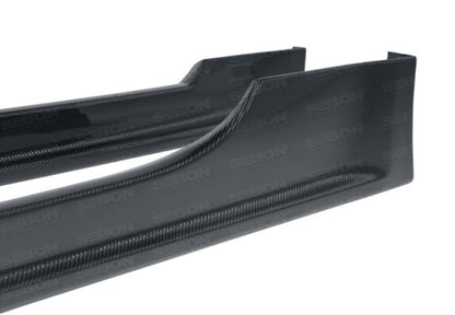 Seibon 02-05 Nissan 350Z Carbon Fiber Side Skirts SS0205NS350-TT Photo - Primary