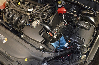 Injen 13-20 Ford Fusion 2.5L 4Cyl Black Tuned Short Ram Intake with MR Tech and Heat Shield SP9062BLK SP9062BLK Photo - Mounted