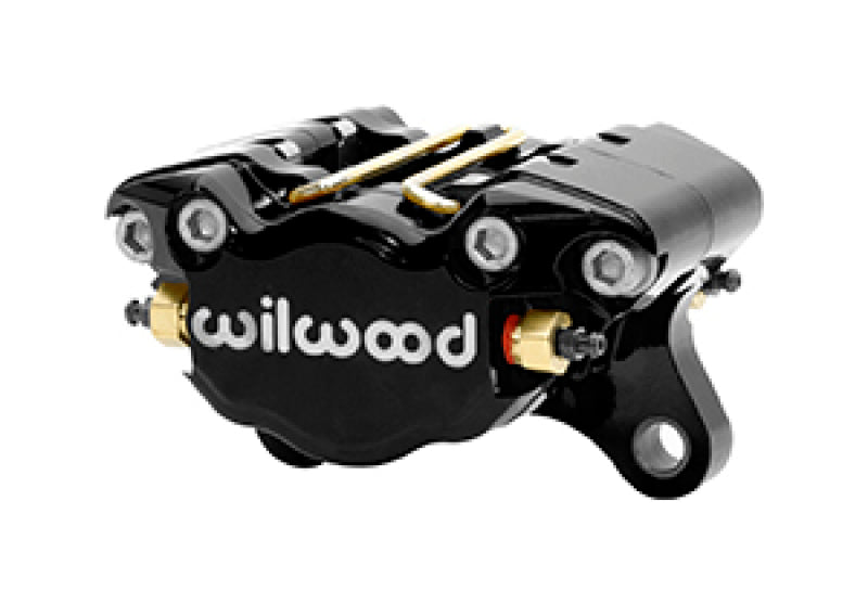 Wilwood Caliper-Dynapro Single 3.75in Mount 1.38in Pistons .38in Disc - Black 120-9690-BK