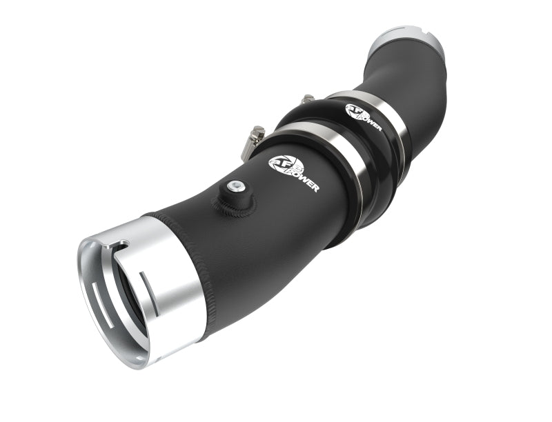 aFe 2024 Toyota Tacoma L4 2.4L (t) BladeRunner 3in Aluminum Cold Charge Pipe 46-20729-B 46-20729-B Photo - Primary