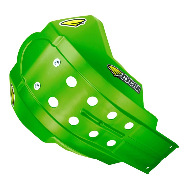 Cycra 09-15 Kawasaki KX450F Full Armor Skid Plate Green 1CYC-6210-72 1CYC-6210-72 Photo - Primary