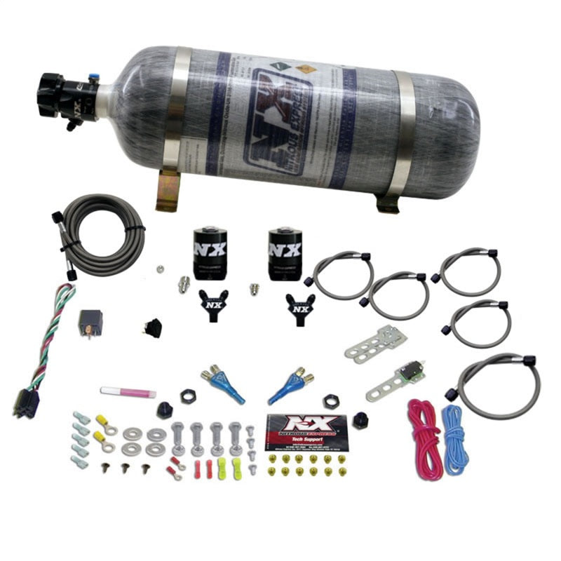 Nitrous Express 08-10 Dodge Viper EFI Dual Nozzle (100-300HP) w/Composite Bottle 20325-12 20325-12 Photo - Primary