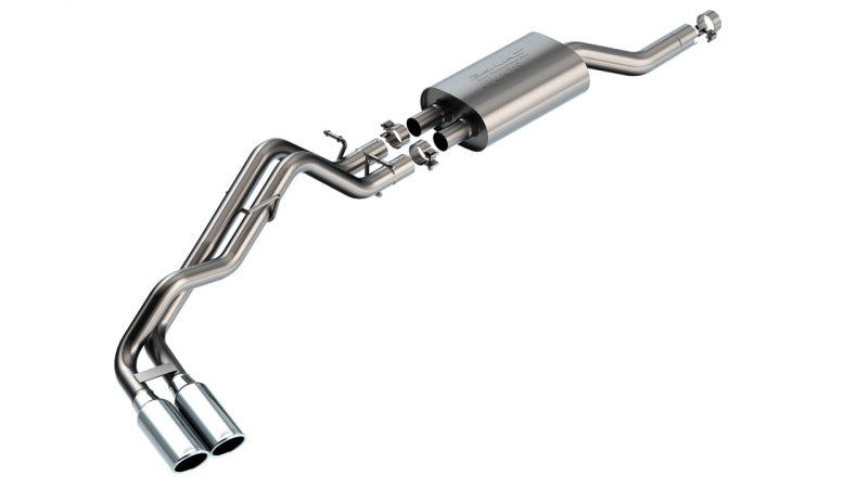 Borla 2024+ Ford Ranger XLT S Type Catback System - Chrome Tip 140975 140975 Photo - Primary