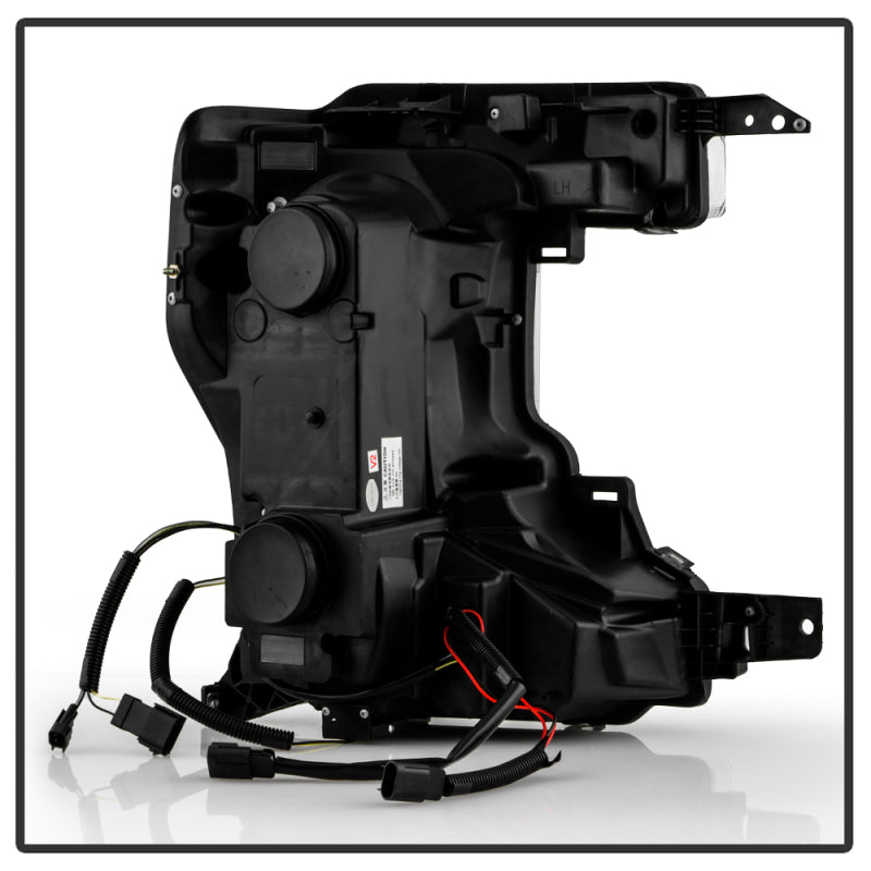 SPYDER Signature 20-22 Ford F250/F350 (Halogen) Proj. Headlights - Black (PRO-YD-FS20HALSI-SEQ-BK) 5088628 5088628 User 2