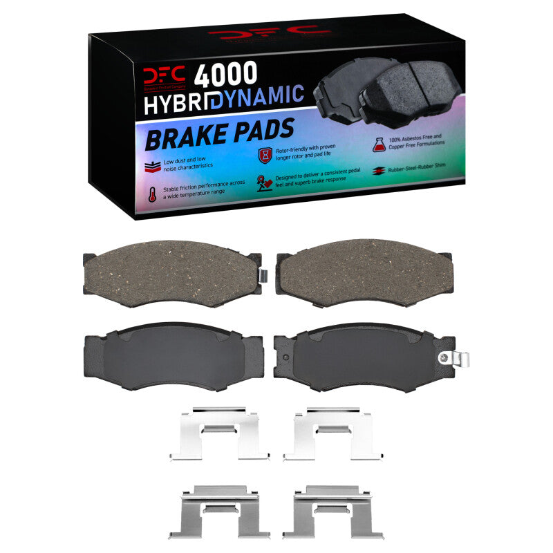 DFC DFC 4000 HybriDynamic Brake Pads Brakes, Rotors & Pads Brake Pads - OE main image