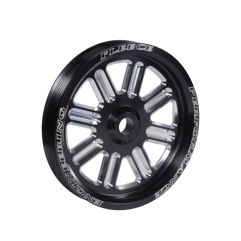 Fleece Performance Dodge Cummins Dual Pump Spoke Pulley (For Use w/ FPE Dual Pump Bracket) Black FPE-34211-BLK-SPK FPE-34211-BLK-SPK User 1