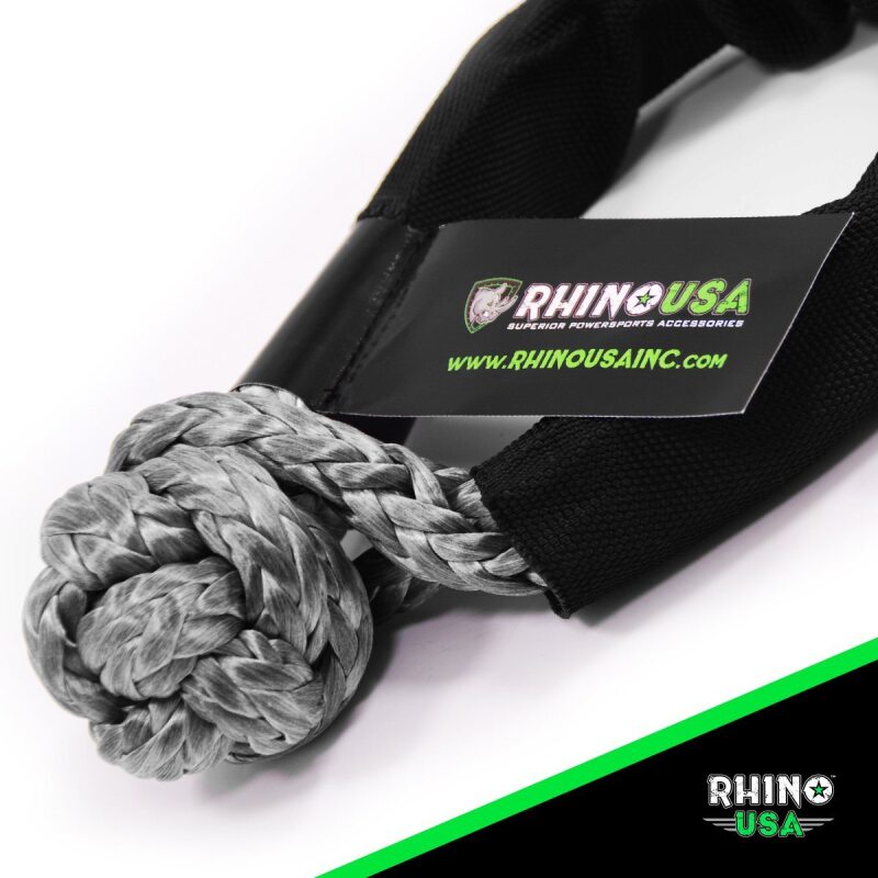 Rhino USA Synthetic Soft Shackles Gray (2-Pack) SFTSHACK-12-GRY-2 SFTSHACK-12-GRY-2 User 3