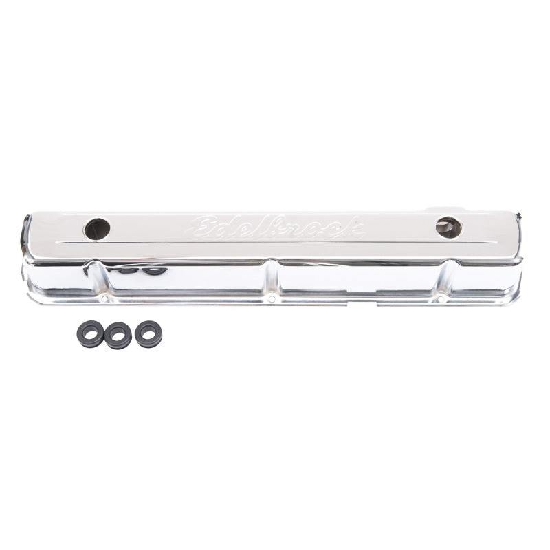 Edelbrock Valve Cover, Signature Series, Chevrolet, 1962-2001 194-292 CID Inline 4477 Photo - Primary