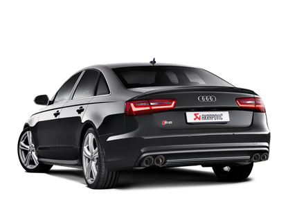 Akrapovic 13-17 Audi S6 Avant/Limousine (C7) Evolution Line Cat Back (Titanium) w/ Carbon Tips S-AU/TI/6H S-AU/TI/6H User 2