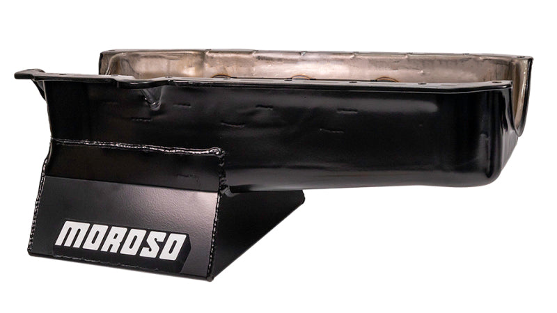 Moroso Oil Pan, Chevrolet Small Block, 86-Up, 1 PC Seal 8.25" 20206 User 1