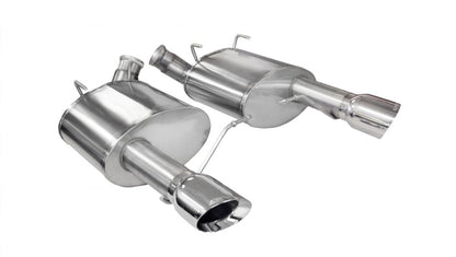 Corsa Performance 11-14 Ford Mustang GT/Boss 302 5.0L V8 Polished Xtreme Axle-Back 14317 Photo - Primary