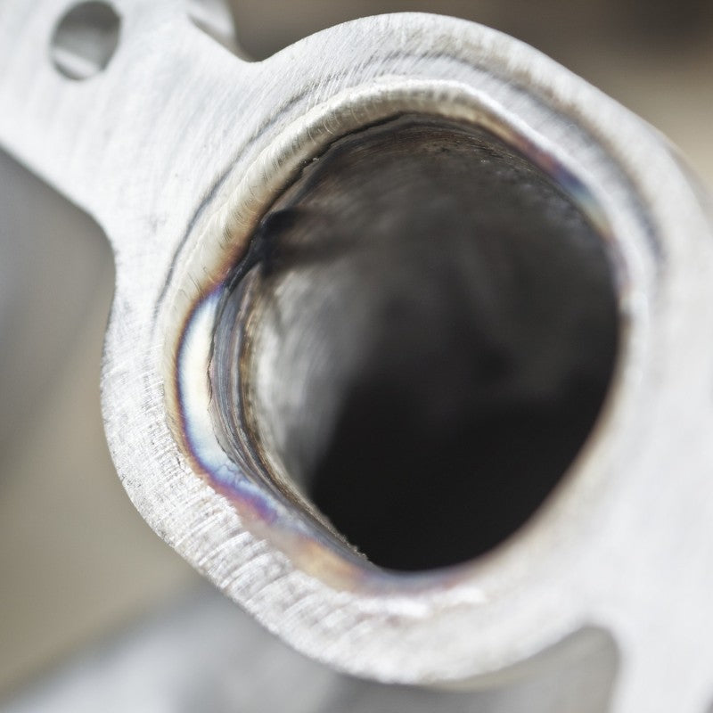 Stainless Works 2014-18 Corvette 6.2L Headers 2in Primaries w/ High-Flow Cats X-Pipe C72CAT C72CAT Photo - Close Up