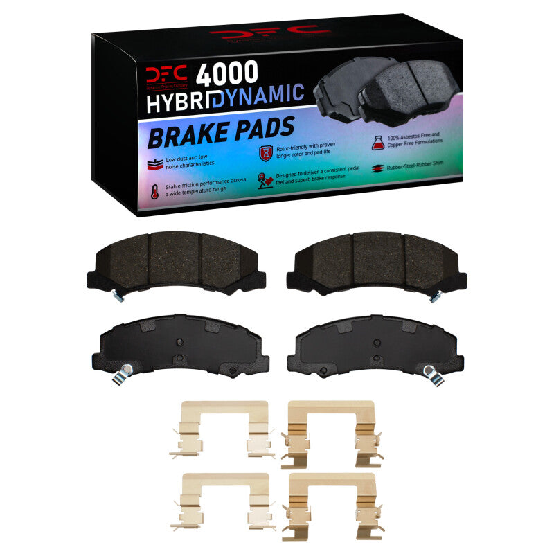 DFC DFC 4000 HybriDynamic Brake Pads Brakes, Rotors & Pads Brake Pads - OE main image