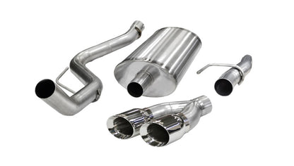 Corsa Performance 11-13 Ford F-150 5.0L V8 Polished Sport Cat-Back Exhaust 14393 Photo - Primary