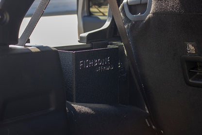 Fishbone Offroad 2018+ Jeep JLU Wrangler JL  4 Door Driver Side Wheel Well Storage Bin - Single FB25215 FB25215 Photo - lifestyle view