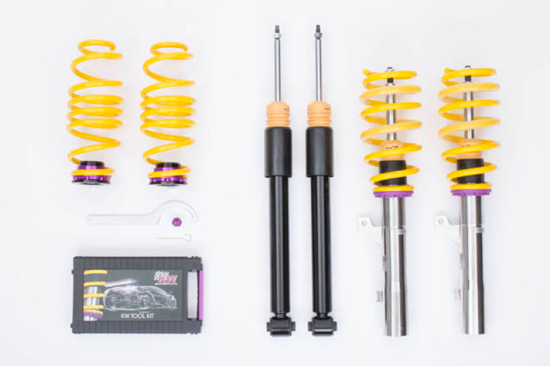 KW Suspension KW Coilover Kit V2: Audi A3 / S3 Quattro, 8V w/o Magnetic Ride 1521000M Photo - Primary