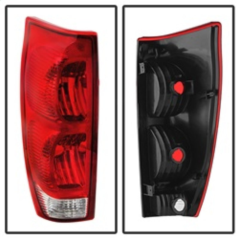 SPYDER Xtune Chevy Avalanche 02-06 Driver Side Tail Lights - OEM Left ALT-JH-CAVA02-OE-L 9030888 9030888 Photo - Unmounted