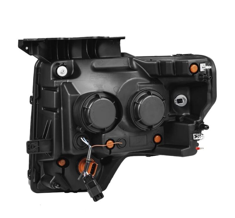 AlphaRex 09-14 Ford F-150 PRO-Series Projector Headlights Black w/Activation Light Seq Signal SB DRL 880483 880483 User 1