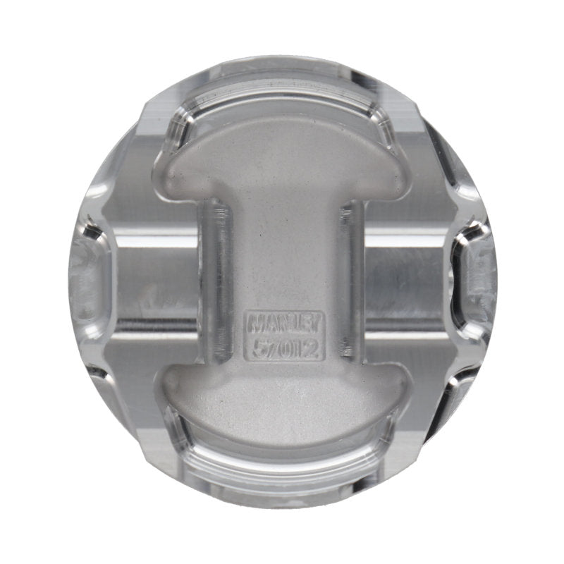 Manley Mitsubishi 4G63/4G63T EVO VIII/IX 85mmSTD -2.5cc Dish Platinum Lightweight Piston Set w/Rings 606400CE-4 606400CE-4 User 4