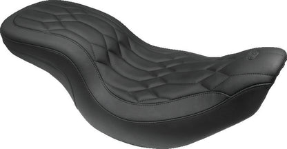 Mustang Motorcycle Low Down Touring Seat-Blk Stud 79702 79702 Photo - Primary