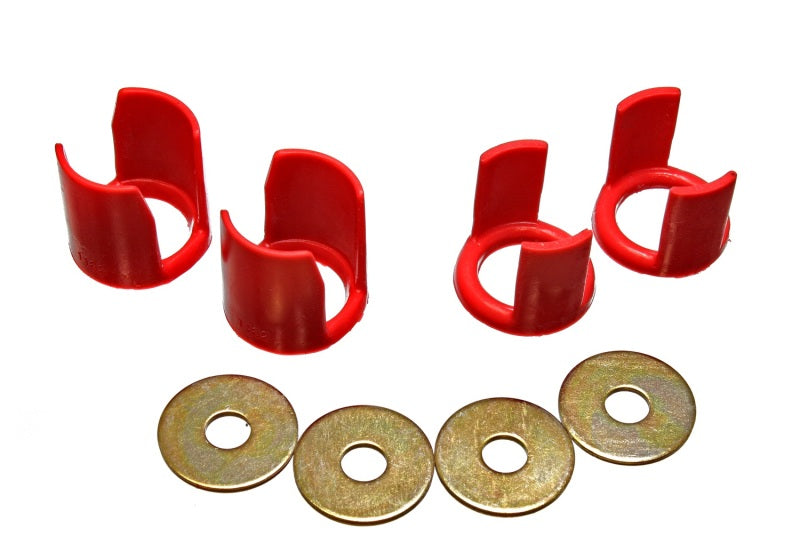 Energy Suspension Rear Subrame Insert Set Red Nissan 240SX S13 1989-1994 7.1113R Photo - Primary