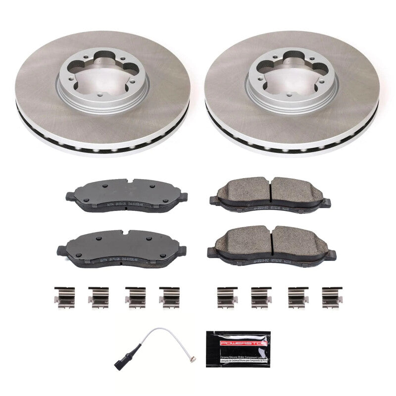 PowerStop Power Stop 20-21 Ford Transit-350 Front Semi-Coated Rotor Kit SC8989 SC8989 Photo - Primary