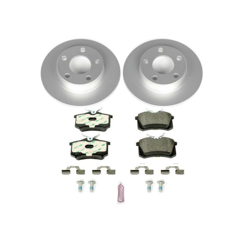 PowerStop Power Stop 98-04 Audi A6 Quattro Rear Euro-Stop Brake Kit ESK941 ESK941 Photo - Primary