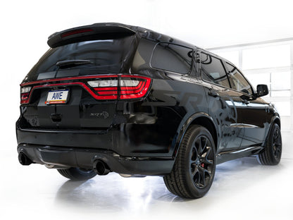 AWE Tuning 18-23 Dodge Durango SRT & Hellcat Touring Edition Exhaust - Diamond Black Tips 3015-33952 3015-33952 Photo - Mounted