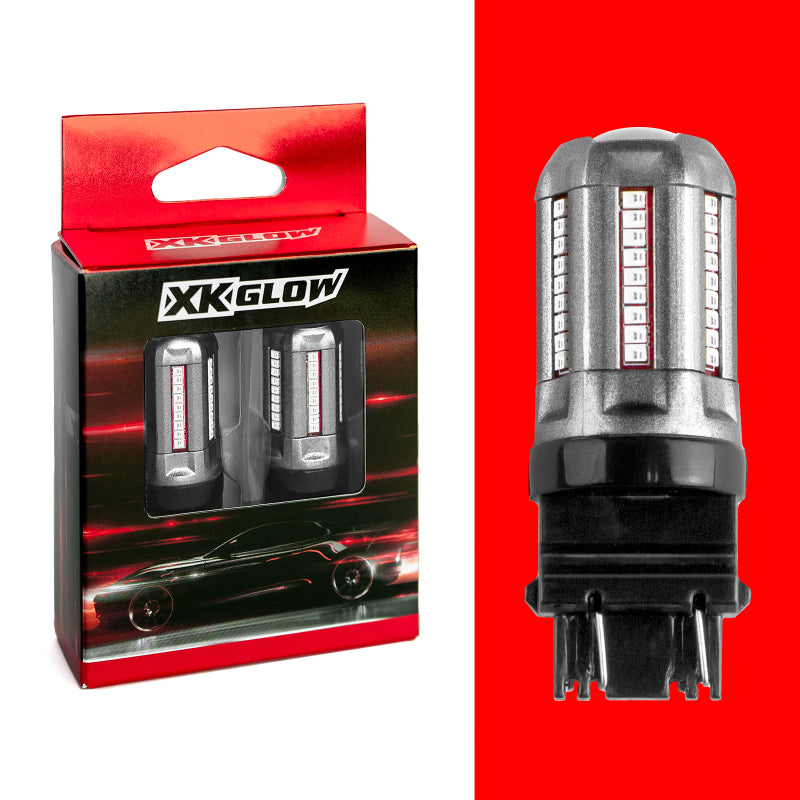XKGLOW XK Glow 2pc Red 3156 Auto Bulb XK3156-R XK3156-R User 1