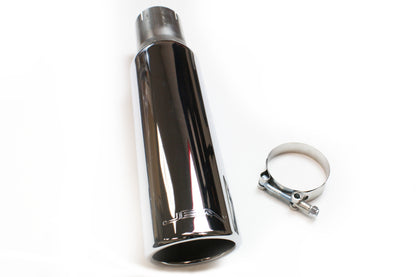 JBA 2.5in x 3.5in x 15in Polished Chrome Tip - Clamp On 12-08215 12-08215 Photo - Primary