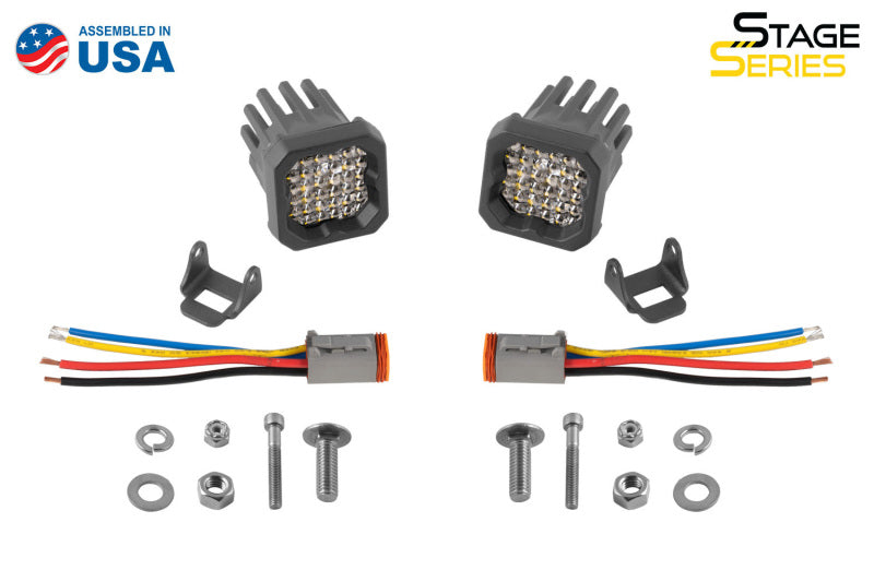 Diode Dynamics Stage Series C1R - White Flood Standard LED Pod (Pair) DD7423P DD7423P User 2