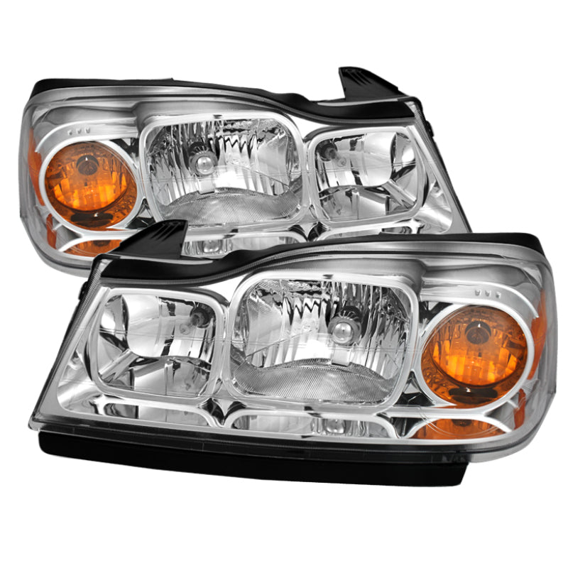 SPYDER Xtune Saturn Vue 06-07 Crystal Headlights Chrome HD-JH-SVUE06-AM-C 9024047 9024047 Photo - Primary