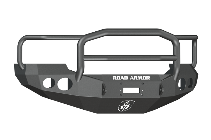 Road Armor 05-07 Ford F-250 Stealth Front Winch Bumper w/Lonestar Guard - Tex Blk 60505B 60505B Photo - Primary