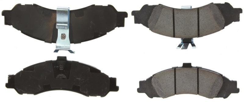 StopTech Street Brake Pads; Front With Shims 308.10430 Photo - Unmounted