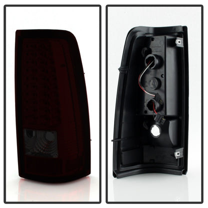 SPYDER Xtune Chevy Silverado 1500/2500/3500 99-02 LED Tail Lights Red Smoke ALT-ON-CS99-LED-RS 5011763 5011763 Photo - Unmounted