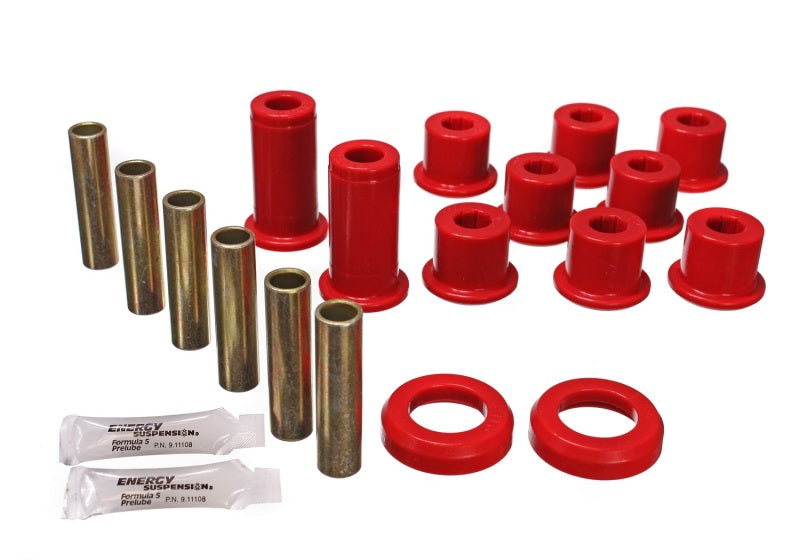 Energy Suspension Leaf Spring Bushing Set Red Chevrolet Blazer All 1995-2004 3.2129R Photo - Primary