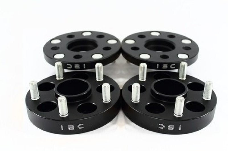 ISC Suspension 5x114.3 Hub Centric Wheel Spacers 20mm Black (Pair) WS5X11420B WS5X11420B Photo - Primary