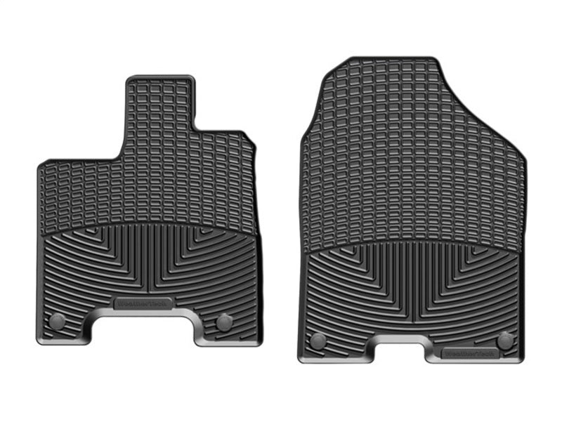 WeatherTech WT Rubber Mats - Front - Blk Floor Mats Floor Mats - Rubber main image