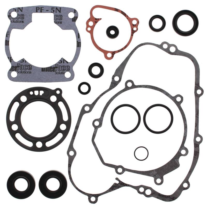 Vertex Pistons Vertex Gaskets 91-97 Kawasaki KX80 Complete Gasket Kit w/ Oil Seals 811405 811405 Photo - Primary