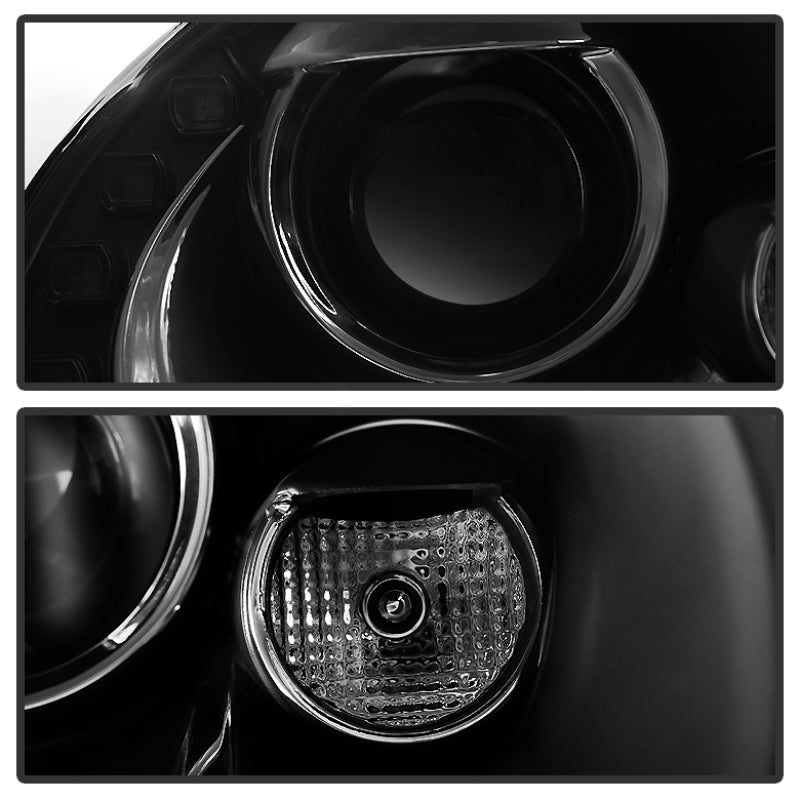 Spyder Volkswagen Beetle 06-10 Projector Headlights DRL LED Black PRO-YD-VB06-DRL-BK 5080929 5080929 User 1