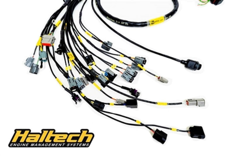 Rywire Honda K-Series (w/Haltech Elite 1500+) Eng Harn w/OBD2 Alt/EV14 Inj/AEM IAT/MAP (Adapter Req) RY-K2-HALTECH-ELITE