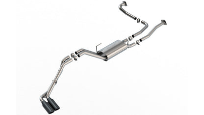 Borla 22-24 Nissan Frontier S-Type Cat Back System - Black Chrome 140984BC 140984BC Photo - Primary