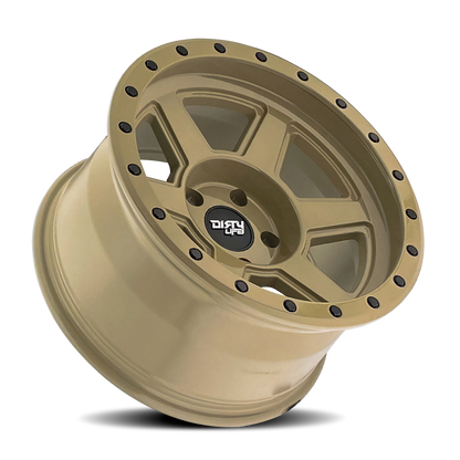 Dirty Life 9315 Compound 17x9 / 6x139.7 BP / -12mm Offset / 106mm Hub Desert Sand Wheel 9315-7983DS12 9315-7983DS12 Photo - Primary